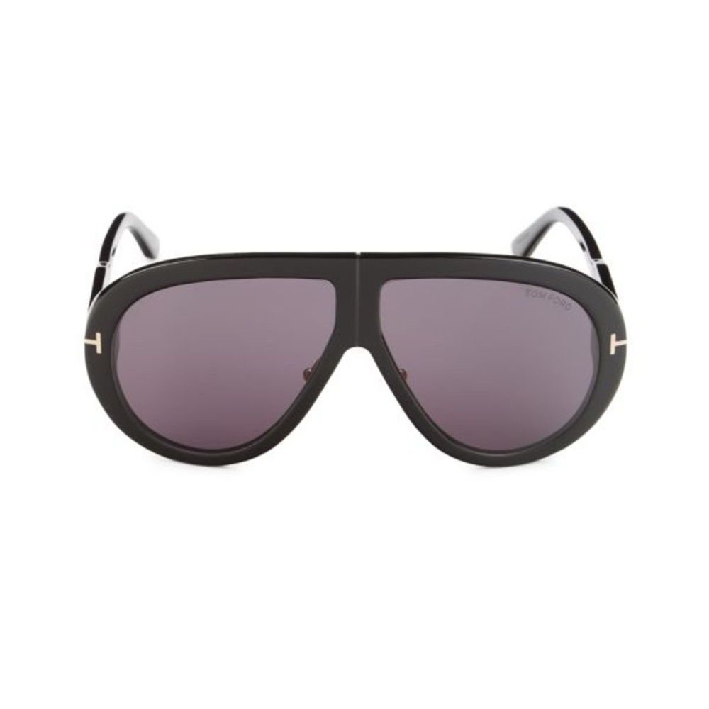 Tom Ford Black and Gold Aviator Sunglasses